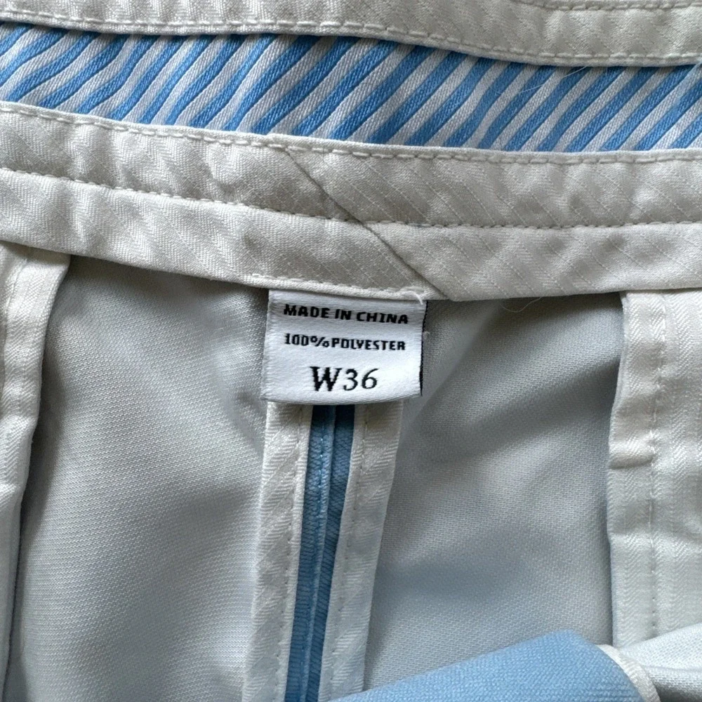 Footjoy Light Pastel Blue Golf Shorts Men's Sz 36 Casual